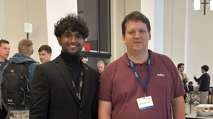 Odoo Fabian With Ranjan MP